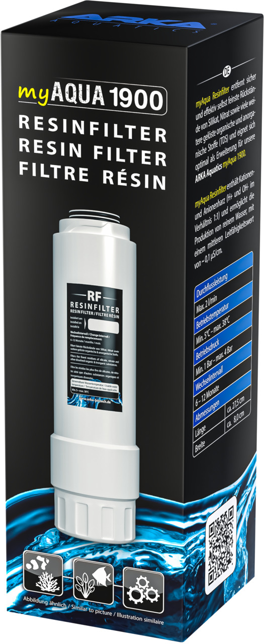ARKA myAqua 1900 Resinfilter Aquarienzubehör