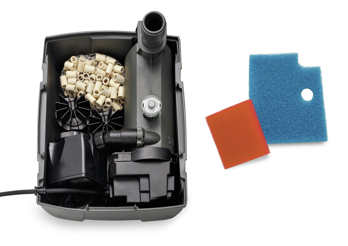 Oase BioMaster 250 Außenfilter, für Aquarienliebhaber, Süßwasser, Filtermedien inkl., effiziente Reinigung, bis 250L.