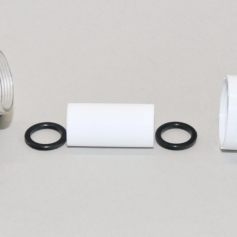 JBL Ersatzteil-Set für Aquarienfilter: Kunststoffzylinder + 2 Dichtungsringe, für Aquarienbesitzer, Wartung-Reparatur, EAN: 4014162646903.