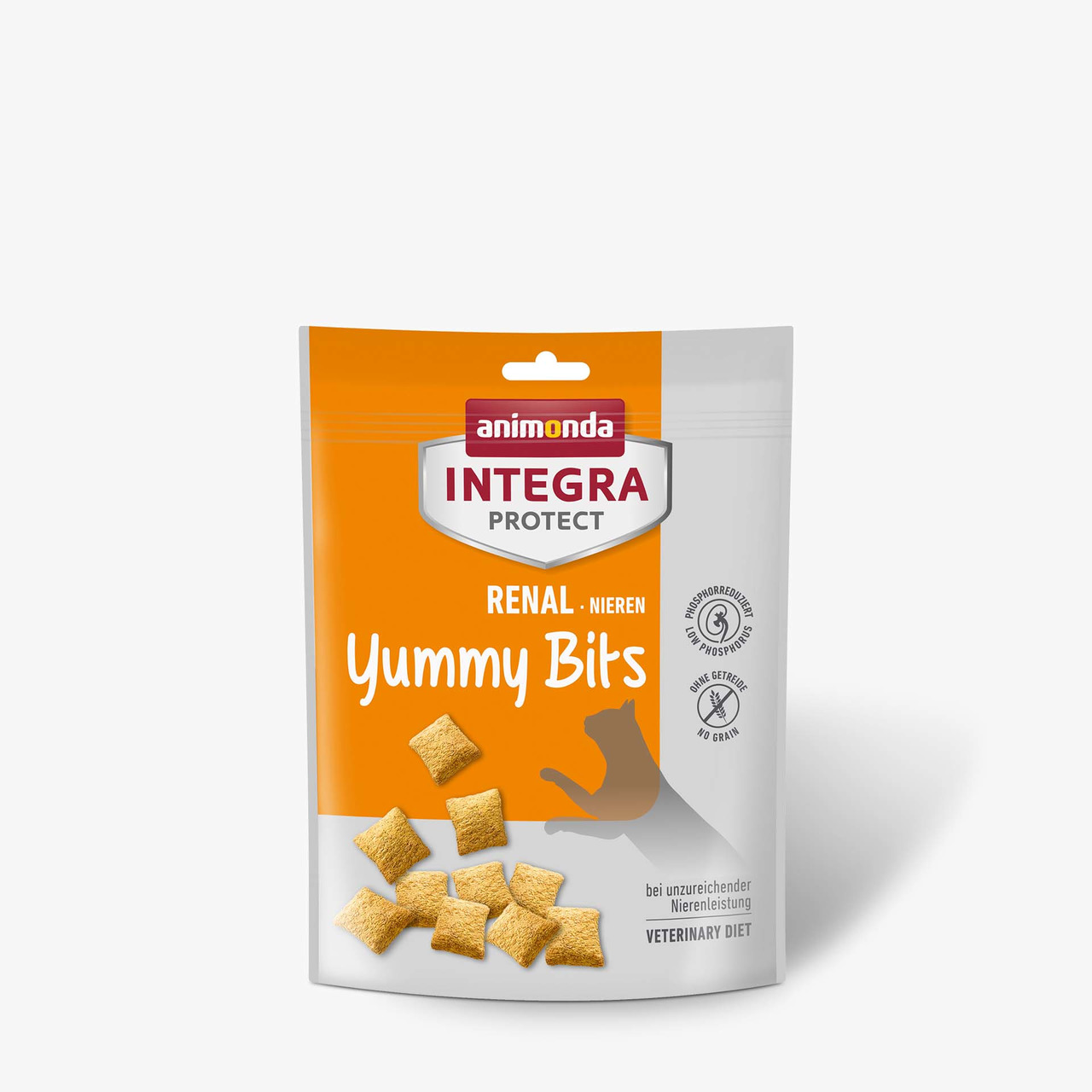animonda INTEGRA PROTECT Renal Yummy Bits, Katzensnack f. Nierenprobleme, getreidefrei, phosphorreduziert, 50 g, Geschm. nicht angegeben