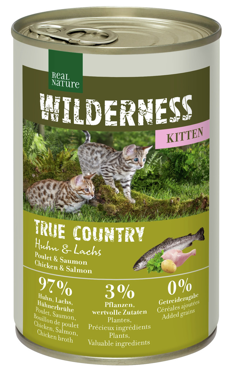 REAL NATURE WILDERNESS Kitten True Country 400 g | 400 g | 4047777125013