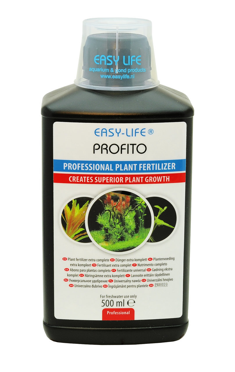 Easy-Life ProFito, Pflanzendünger für Aquarienpflanzen, 500 ml, "Creates Superior Plant Growth", fördert gesunden Pflanzenwuchs.