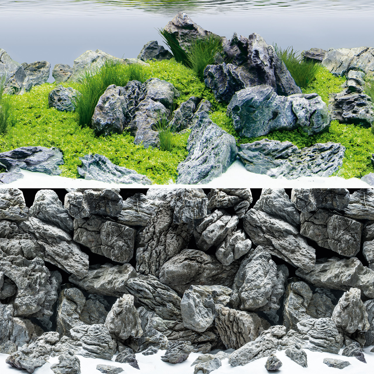 JUWEL Poster 4 Größe XL (150 x 60 cm) Aquariendekoration