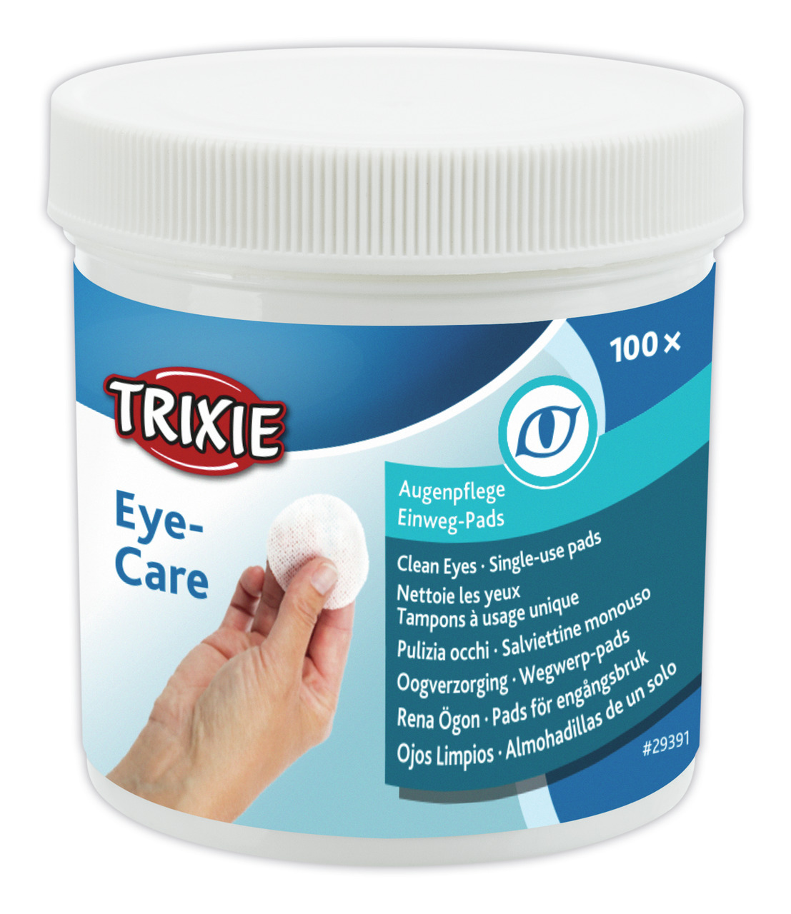 TRIXIE Eye Care Augenpflege Pads 100 Stück