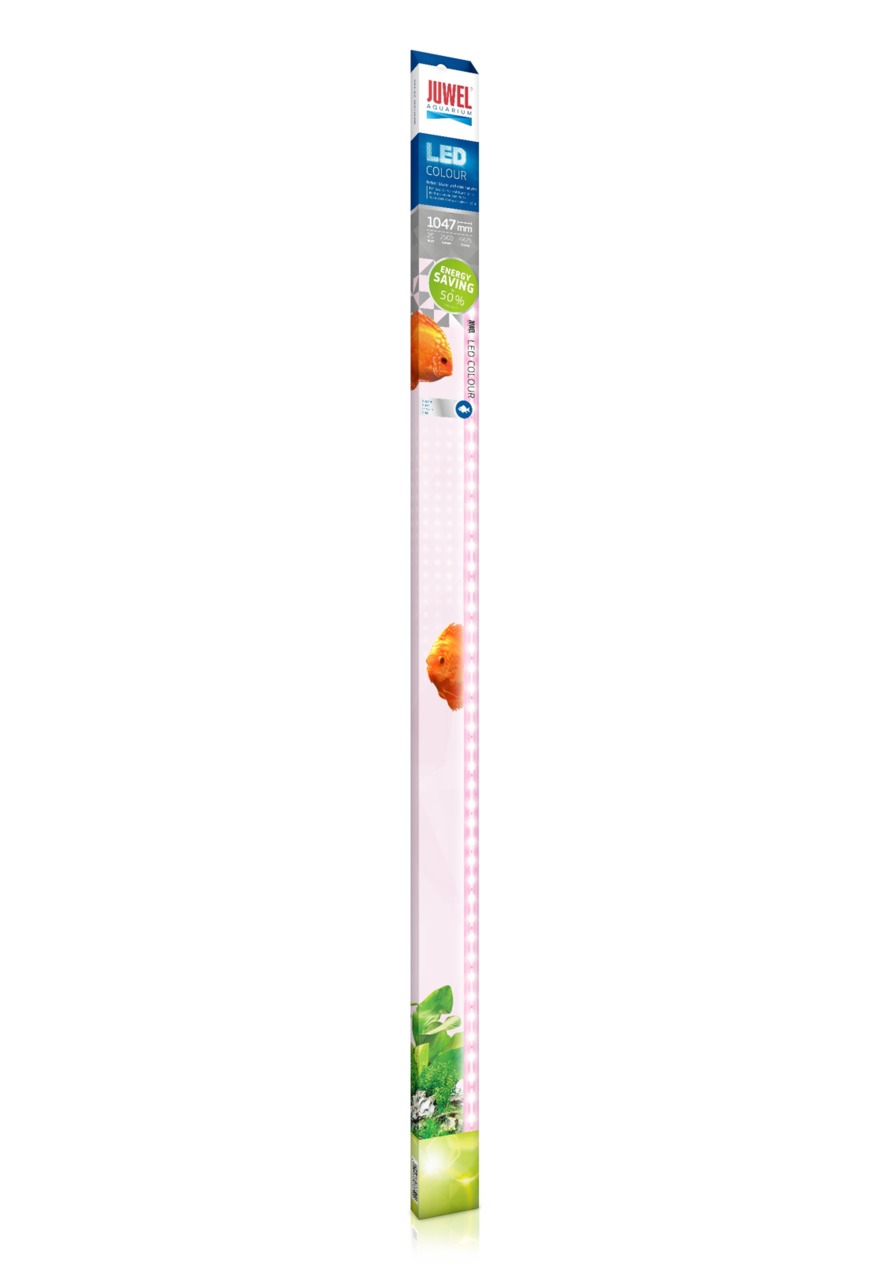 JUWEL LED Colour Leuchtstoffröhre, 1047 mm, für Aquarien, betont Farben von Fischen-Pflanzen, 50 % Energieersparnis, ideal für Aquaristik.