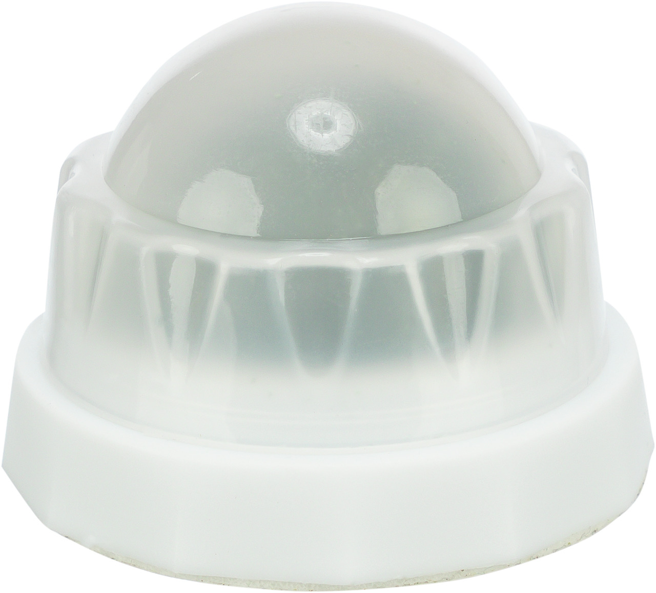 TRIXIE LED-Leuchtturm für Hunde & Katzen, weiß, kuppelförmige LED-Lampe, Sichtbarkeit bei Dunkelheit, ideal für Spaziergänge.