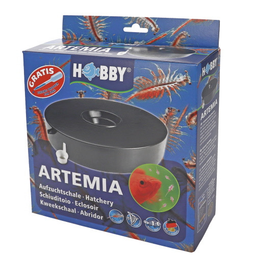 HOBBY Artemia-Aufzuchtschale, für Aquarienbesitzer, einfache Handhabung, inkl. schwarzer Schale, ideal zur Artemia-Zucht.