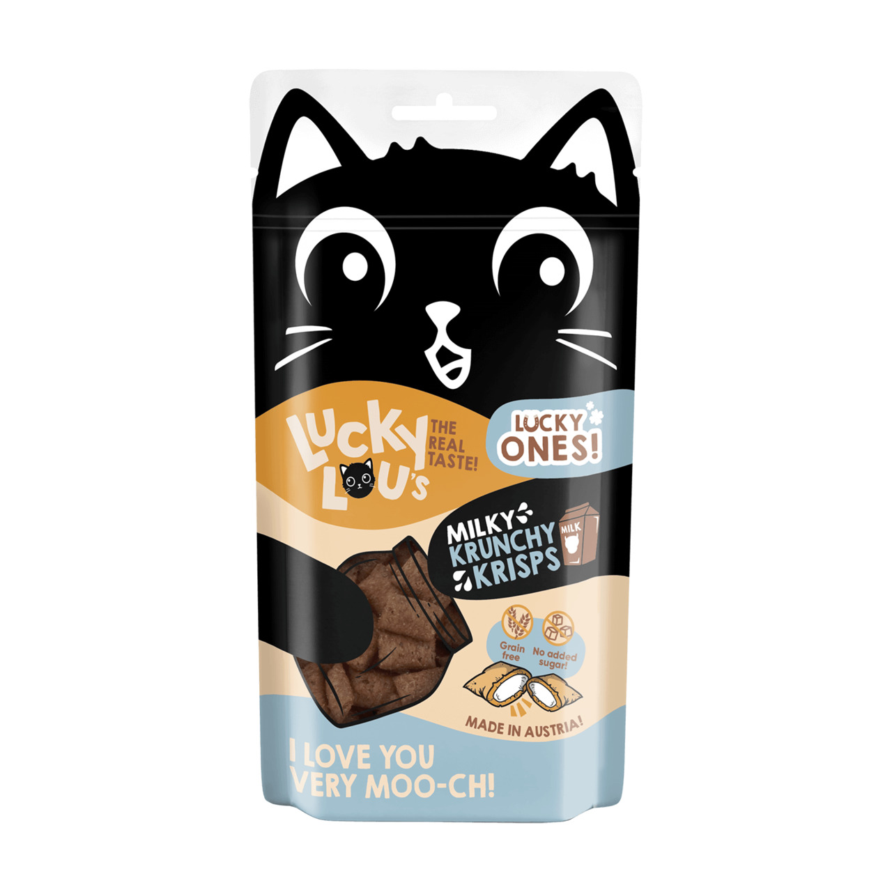 Lucky Lou Lucky Ones Krunchy Krisps Milch 60 g