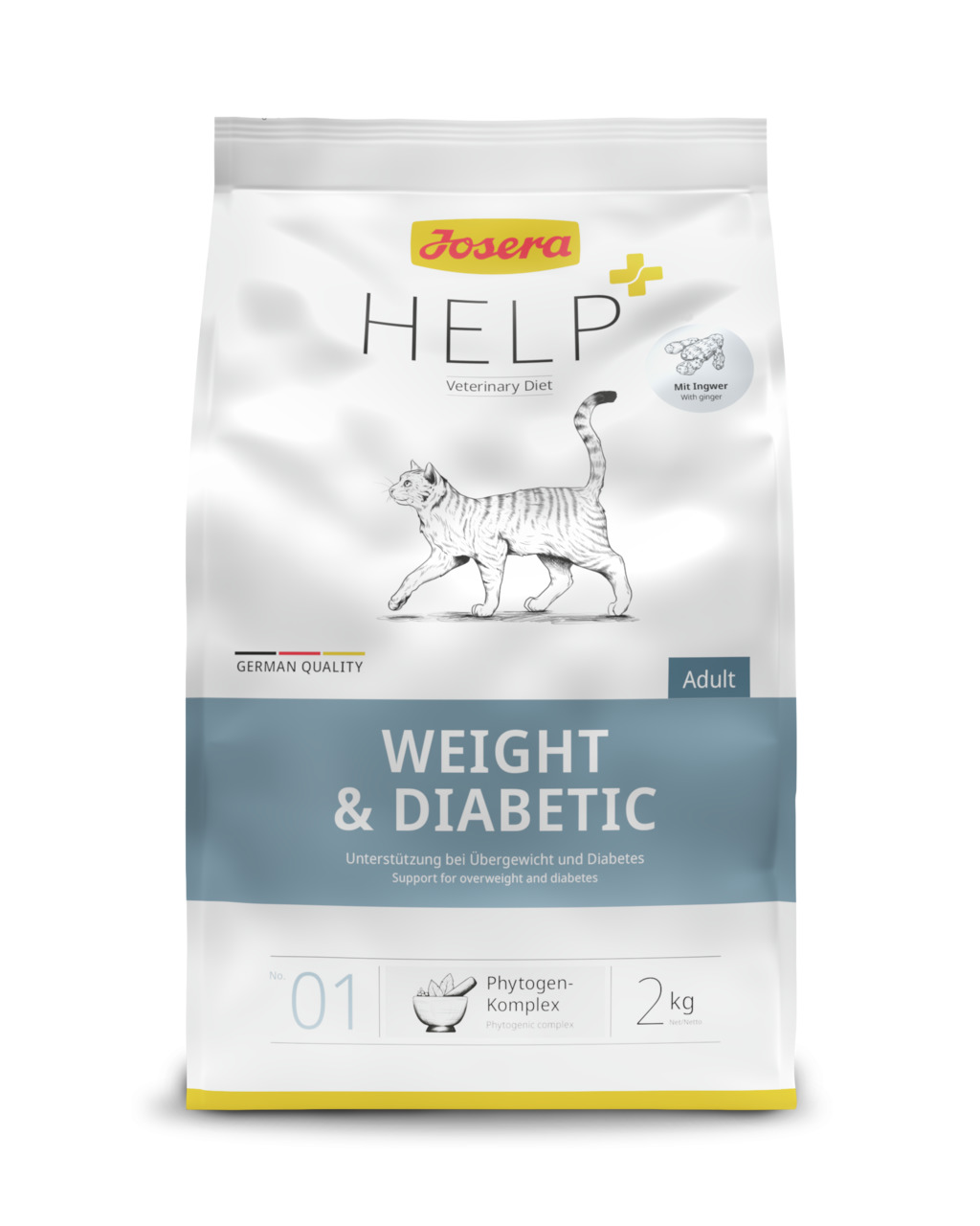 Josera Help Weight & Diabetic Katzen Trockenfutter 2 kg