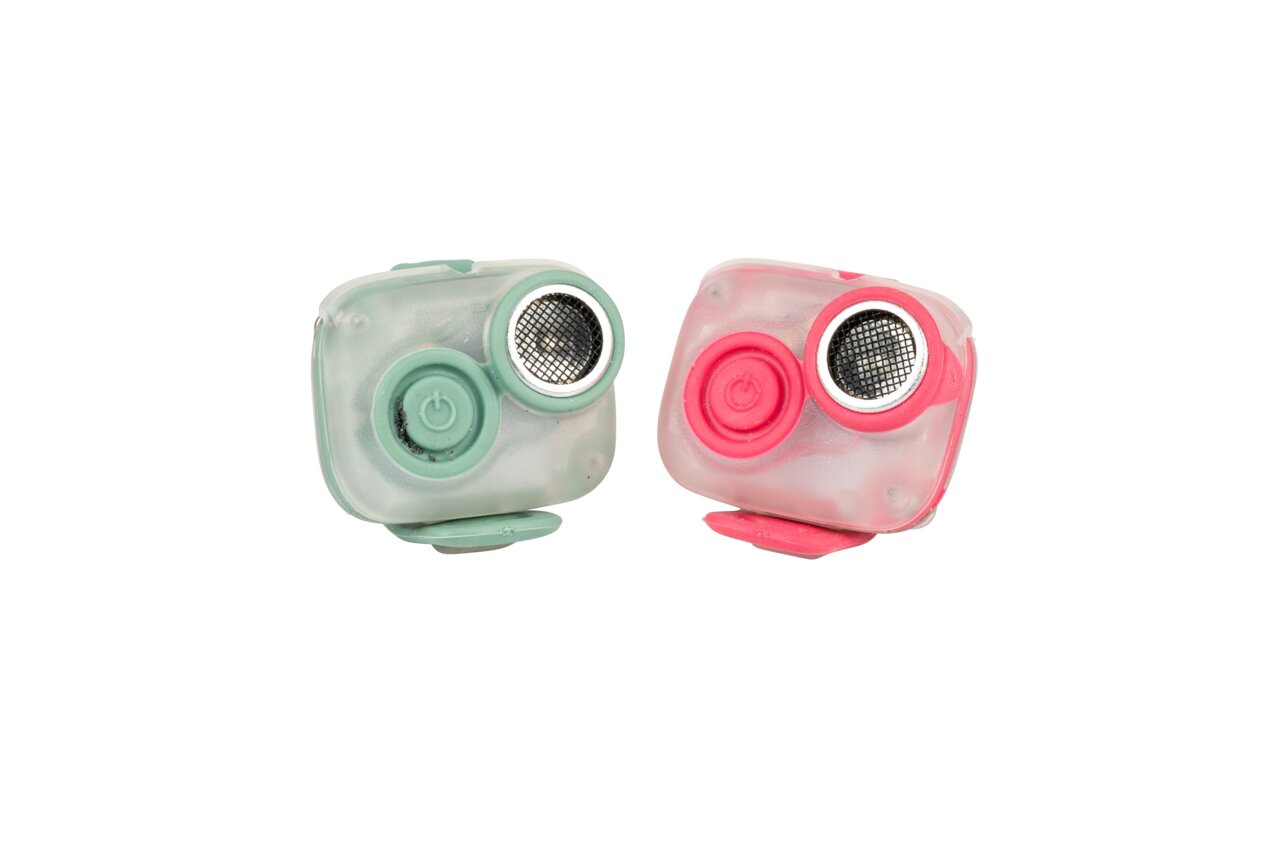 Max & Molly LED-Sicherheitslichter (Grün/Rosa) für Haustiere, kompakt, robust, mit Schalter, für bessere Sichtbarkeit, ideal für Hundehalter.