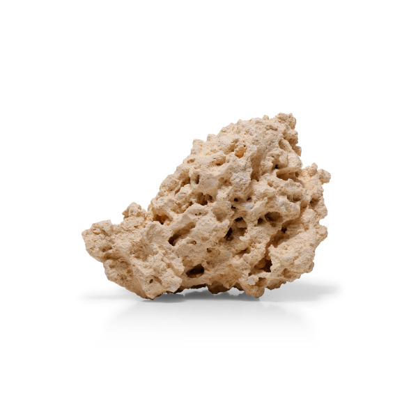 CaribSea Gestein, beige, für Aquarien-Terrarien, ideal für Unterwasserlandschaften & Reptilienhabitate, naturbelassen, porös.