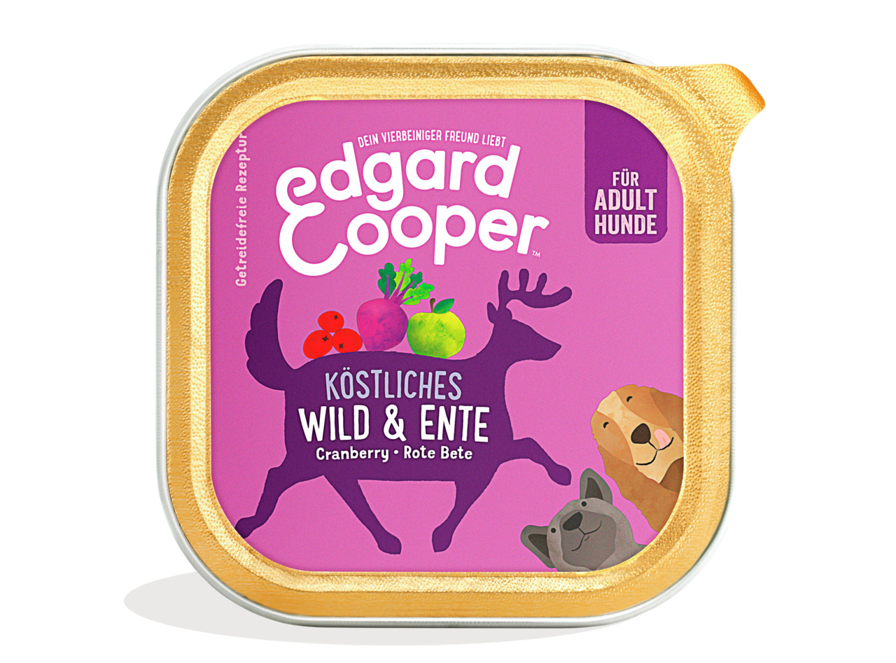 Edgard & Cooper Adult Wild & Ente Hunde Nassfutter 150 g