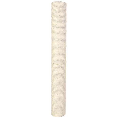 TRIXIE Ersatz-Sisalstamm für Katzen, robustes naturfarbenes Sisal, ideal für Krallenpflege, Menge nicht erkennbar.