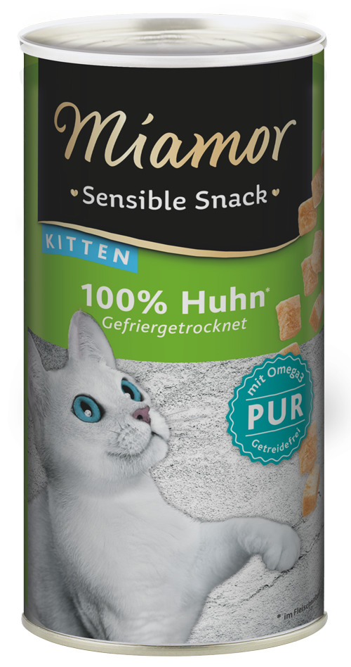 Miamor Sensible Snack Kitten 100 % Huhn Katzen Snack 30 g
