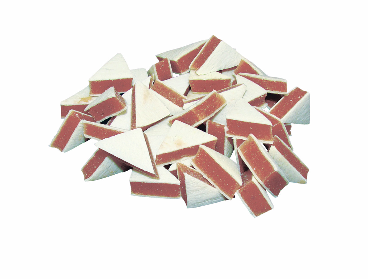 StarSnack Hundesnacks, Huhn, mittlere Größe, ideal als Belohnung/Snack zwischendurch, zweifarbig (weiß/rot), für Hunde.