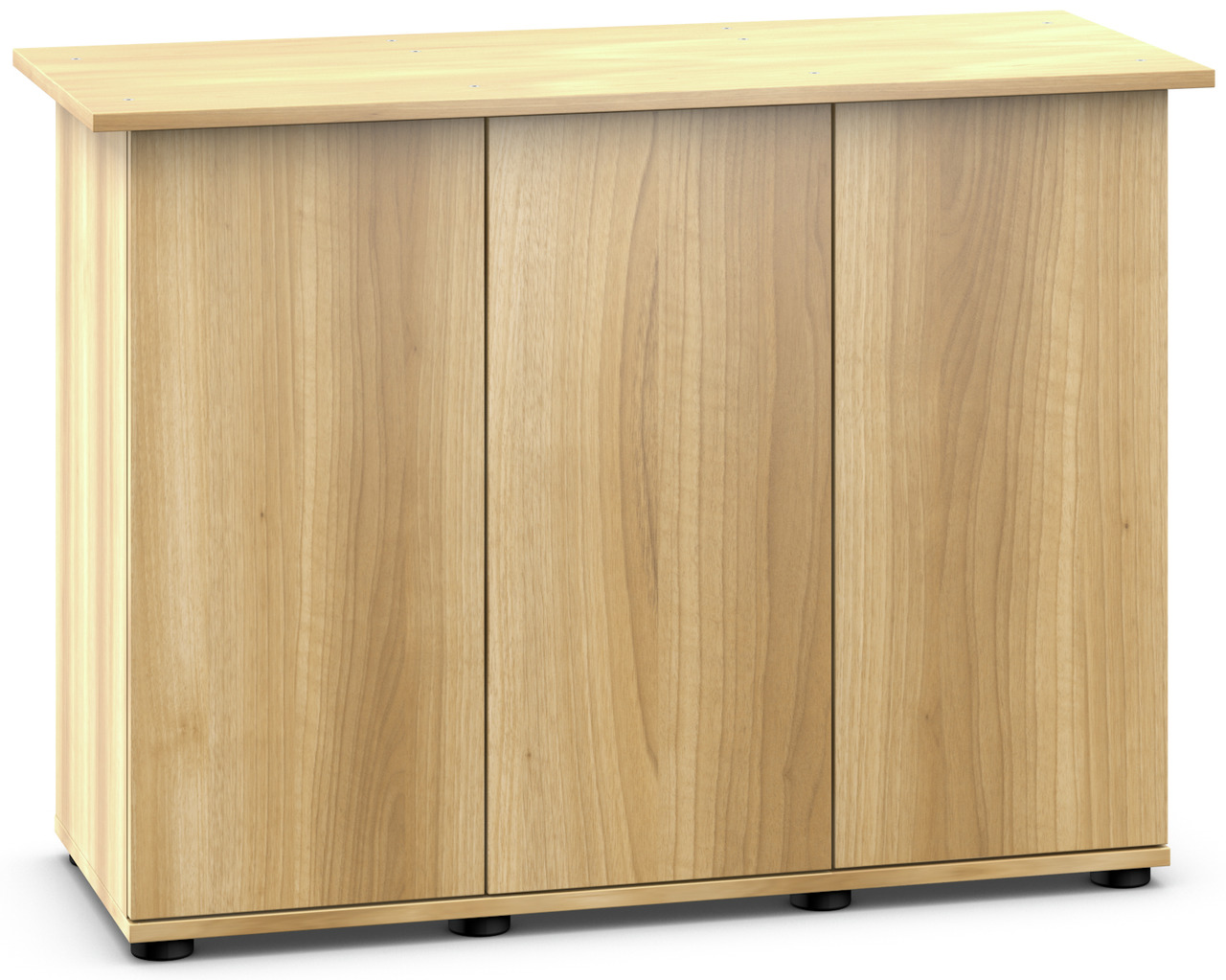 JUWEL Unterschrank SBX Rio 180, helles Holzdekor, für Aquarien Rio 180, stabil, 3 Türen, Stauraum für Zubehör & Pflegeprodukte.