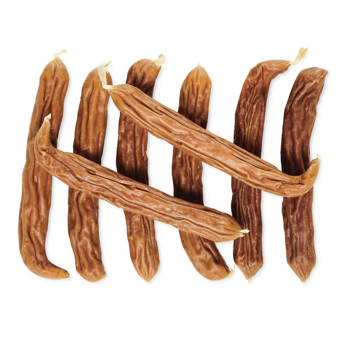 Lottis Häppchen Hundesnacks, Belohnung/Zwischenmahlzeit, braune Kaustangen, speziell für Hunde.