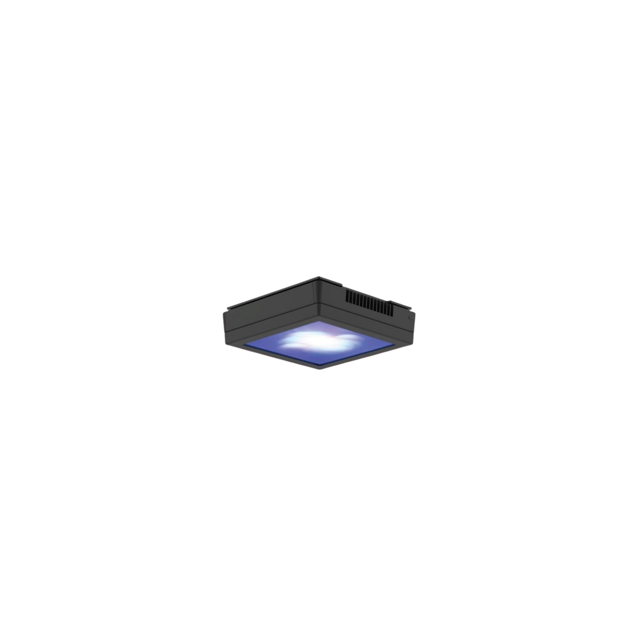 Ecotech Radion XR15 G5 Pro LED-Lampe, Meerwasseraquarien, intensives Licht, breites Farbspektrum, ideal für Korallen, kompakt, schwarz.