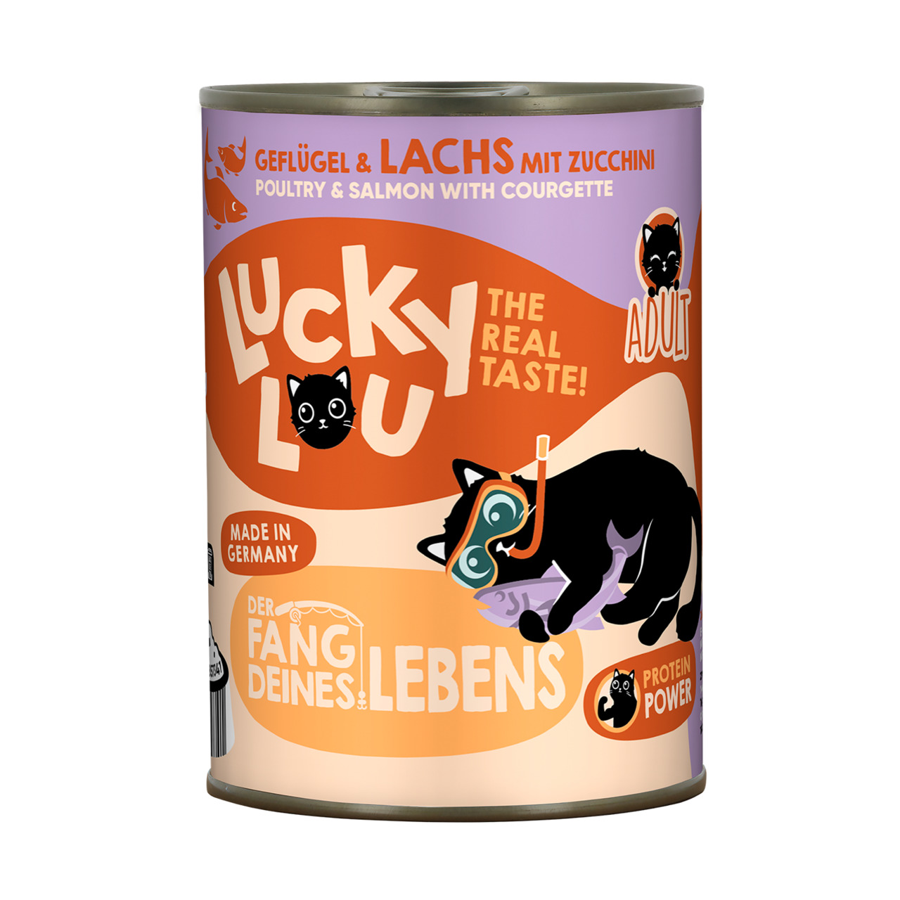 Lucky Lou Lifestage Adult Geflügel & Lachs 400 g