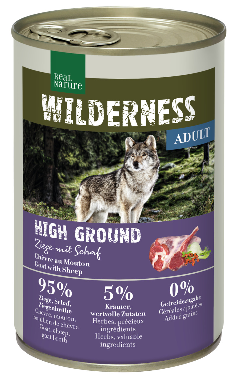 REAL NATURE Wilderness Adult Ziege und Schaf 400 g