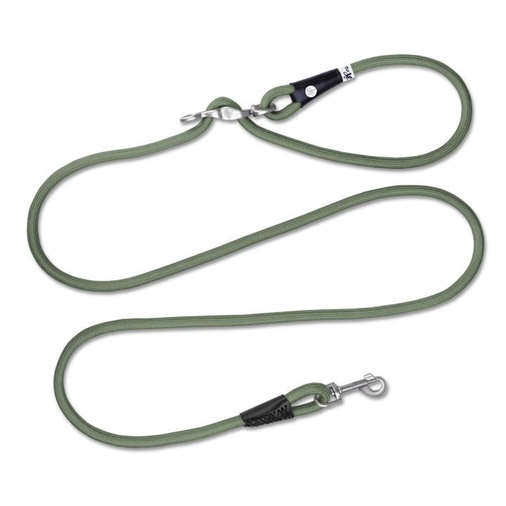 Curli "Clasp Leash" Hundeleine, für alle Hunde, robust & elastisch, mit Karabiner & ergonom. Griff, Länge ca. 140 cm.