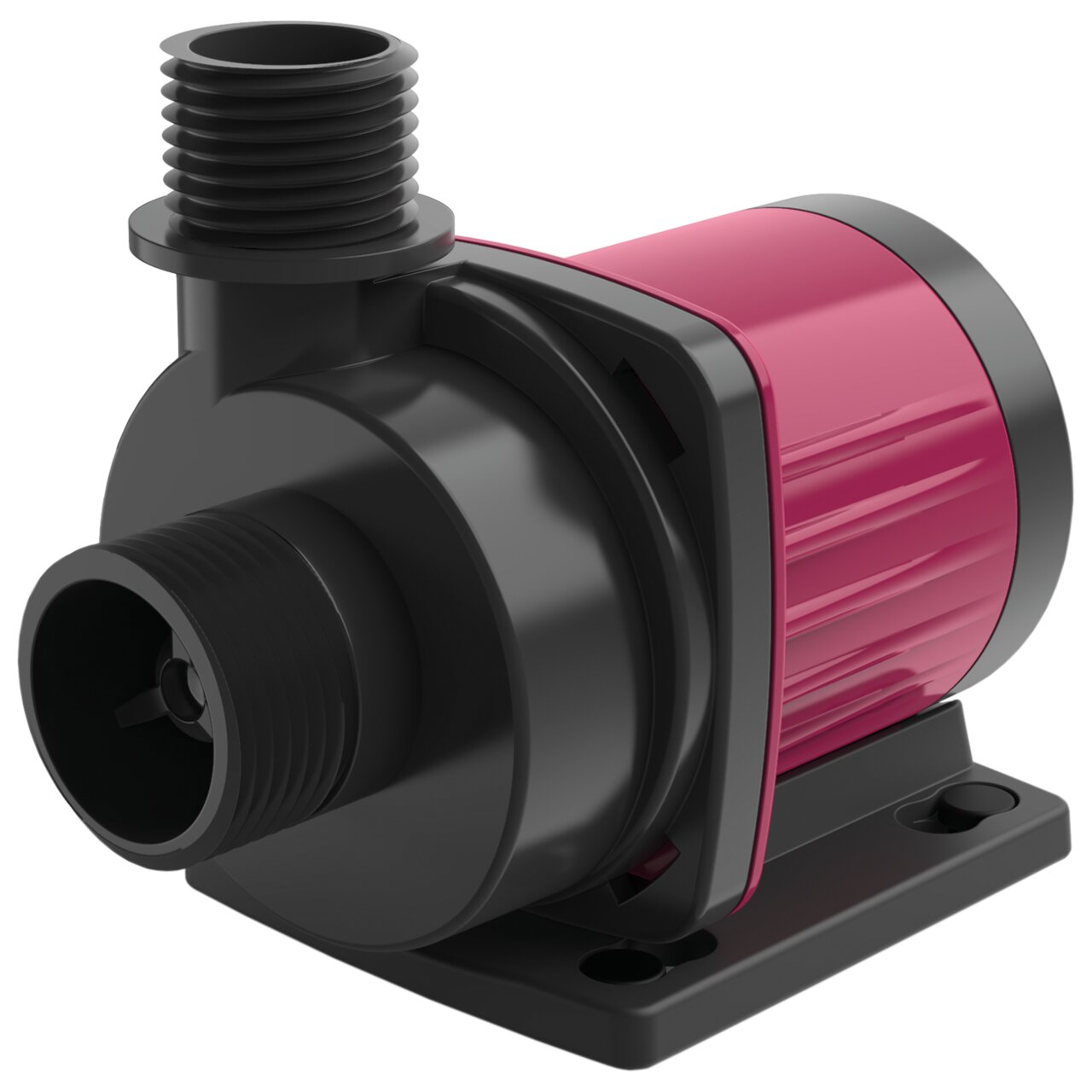 Aqua Medic DC Runner 1.2, Förderpumpe für Süß--Meerwasseraquarien, schwarz-rot, kompakt, energieeffizient, robust, für Schläuche.