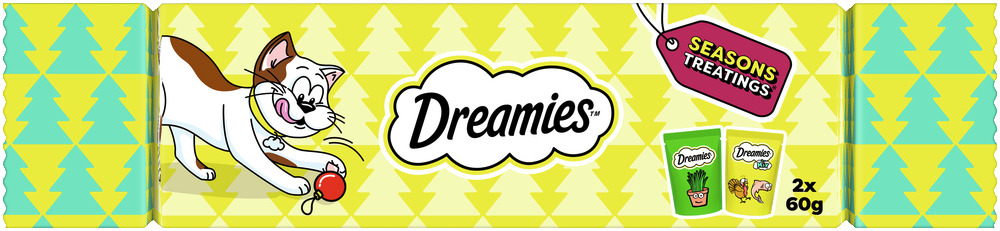 DREAMIES Geschenkbox Katzenminze 120 g