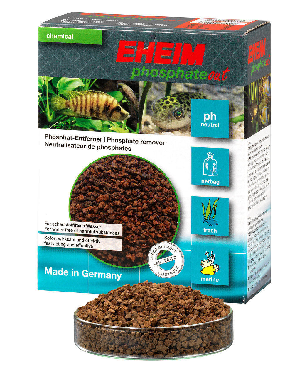 EHEIM phosphateout Filtermasse 390 Gramm Aquarienzubehör