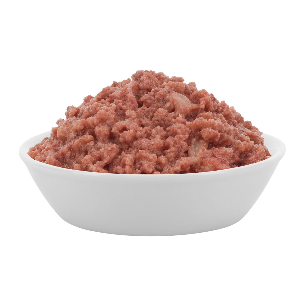 Lucky Lou Nassfutter für Hunde, Rind, für ausgewachsene Hunde, ausgewogene Ernährung, 1 Portion, frische, fleischige Konsistenz.