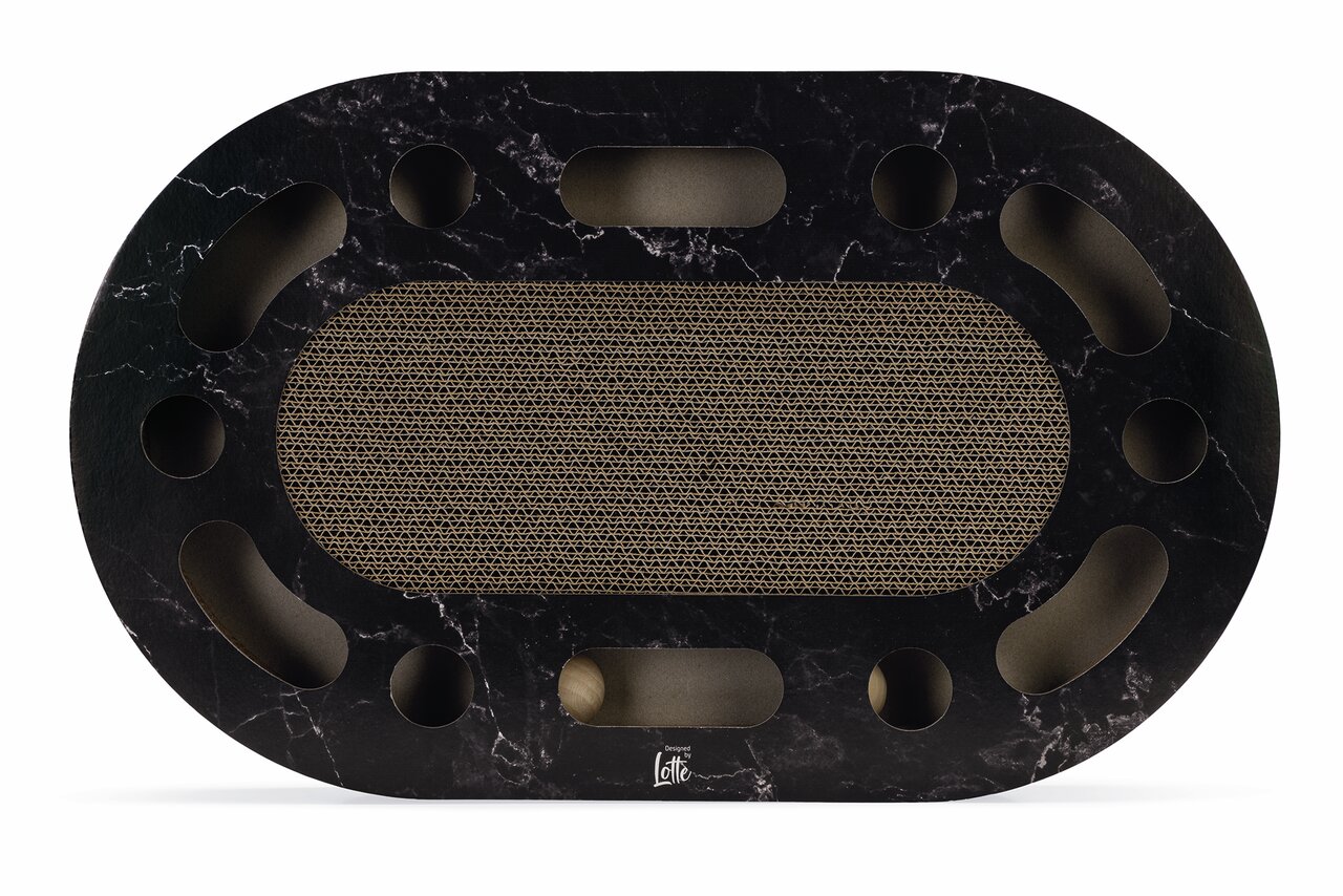 Designed by Lotte Kuschelhöhle für Katzen, weicher Stoff, grau, gemütlich und warm, idealer Rückzugsort, Größe erkennbar: kompakt.