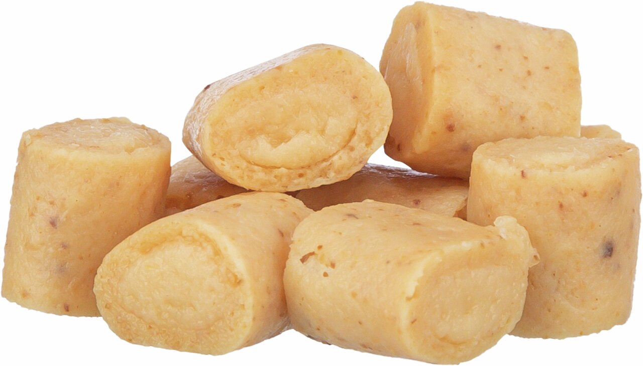 TRIXIE Premio Käse-Rollis, Hundesnack, Geschmacksrichtung Käse, proteinreich, 100 g. Leckeres Belohnungsleckerli für Hunde.