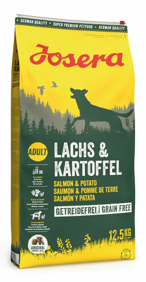 Sparpaket 2 x 12,5 kgJosera Lachs & Kartoffel Hunde Trockenfutter