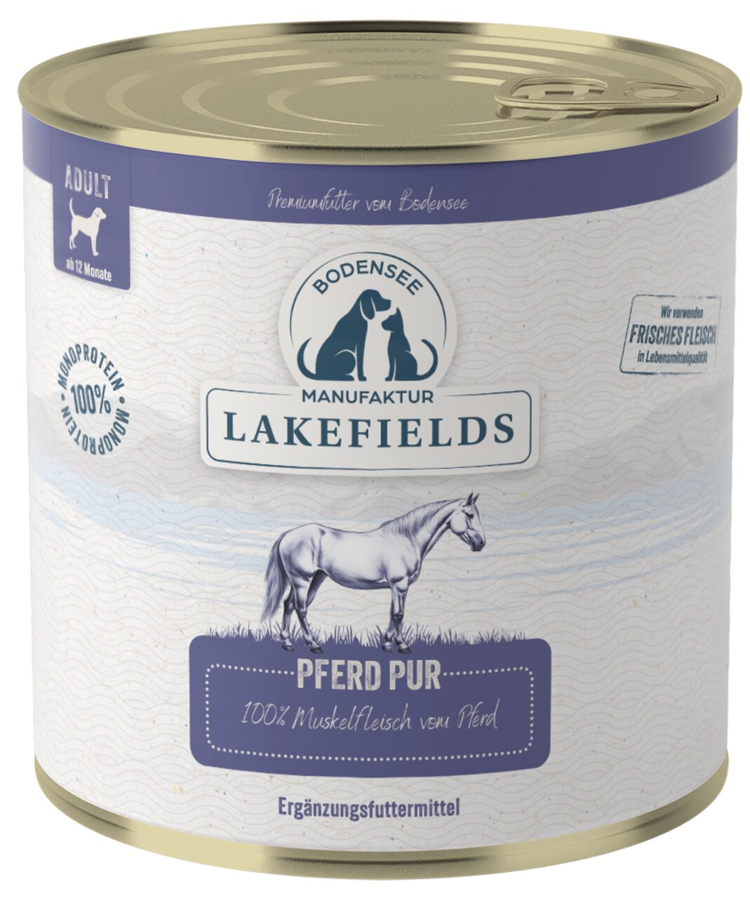 Lakefields Pferd pur 800 g | 800 g | 4260481994496