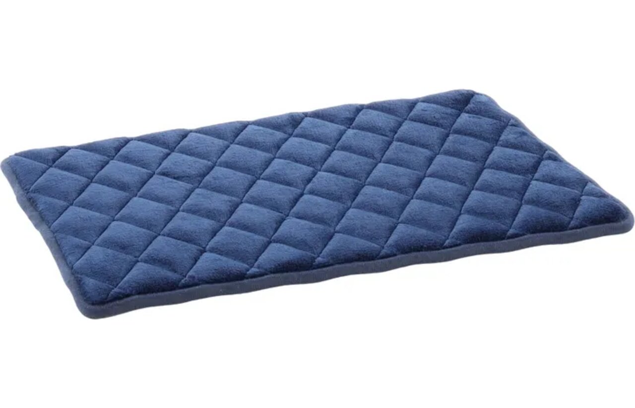Blaues Hundekissen von Flamingo, geeignet für Hunde, weich gepolstert, rechteckig, Größe und Menge auf dem Bild nicht sichtbar.