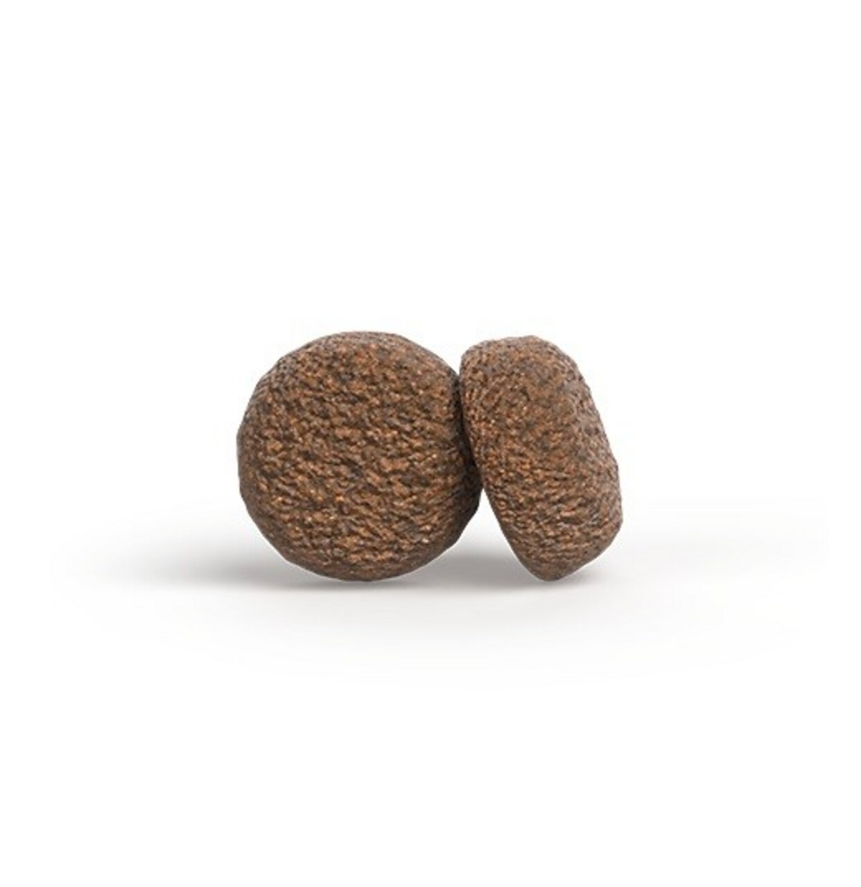 Trockenfutter von Josera für Hunde, Geschmacksrichtung Geflügel, unterstützt Vitamine und gesunde Haut, runde Krokettenform.