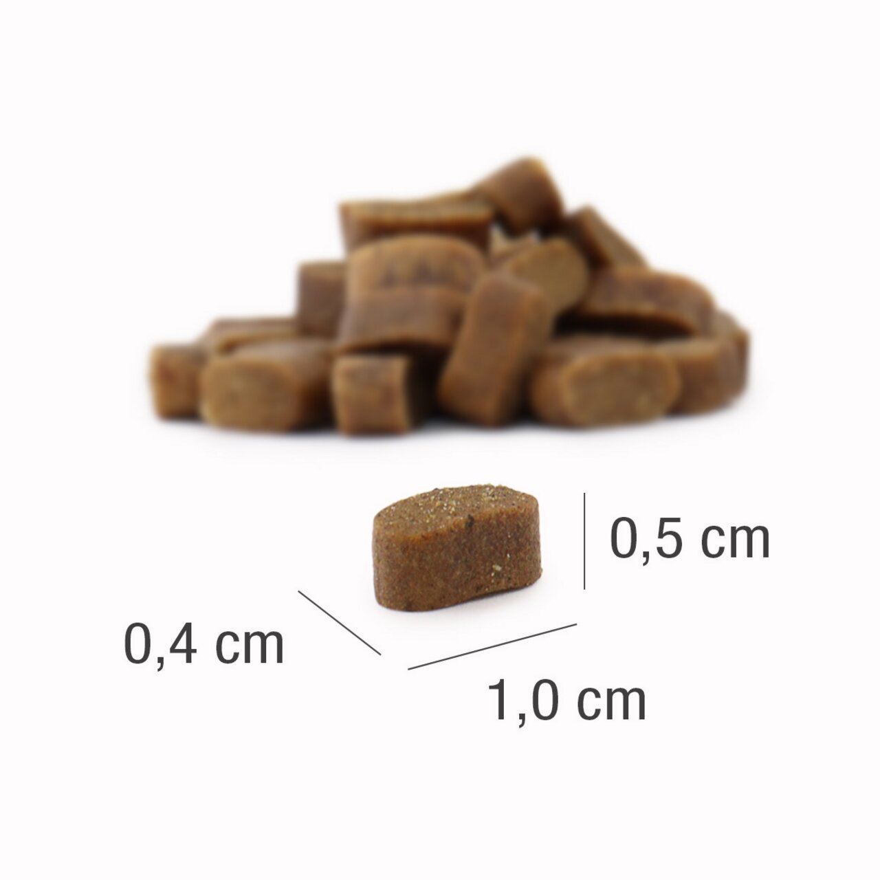 PLATINUM Trockenfutter für Hunde, Chicken Flavor, hochwertige Zutaten, natürliche Rezeptur, Abmessungen: 1x0,5x0,4 cm.