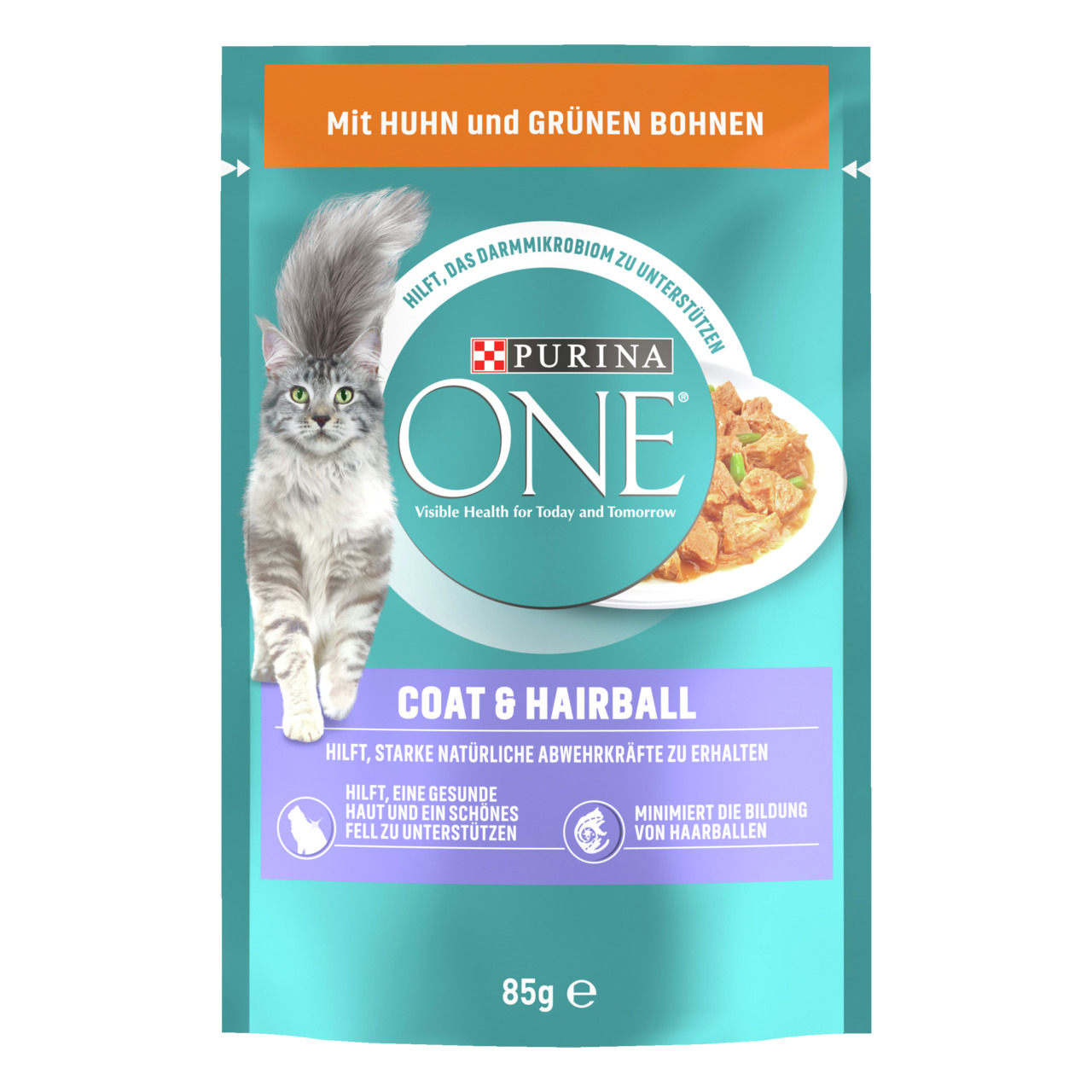 ONE Coat&Hairball Huhn/Karotten 85 g