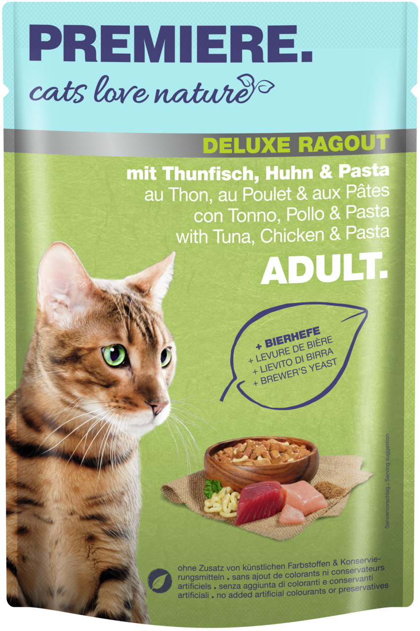 PREMIERE Cats Love Adult Thunfisch und Huhn 100 g