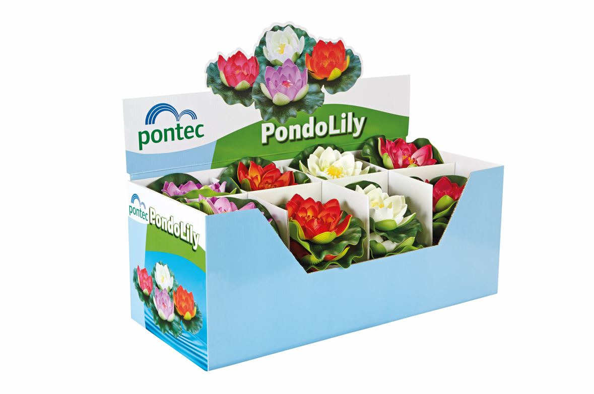 Oase Pontec PondoLily Display farblich sortiert