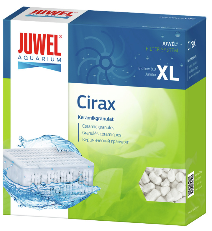 JUWEL Aquarium JUWEL Cirax Keramikgranulat, Filtermedium für Bioflow 8.0 Jumbo XL, für Aquarienbesitzer, 1 Einheit, effektive Filterung.