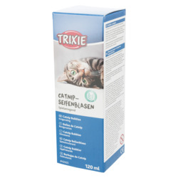 TRIXIE Catnip-Seifenblasen, 120 ml, für Katzenhalter. Catnip-Duft animiert Katzen spielerisch.