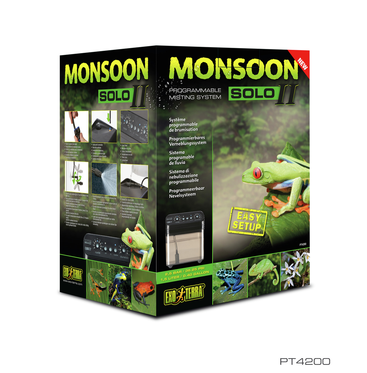 Exo Terra Monsoon Solo II