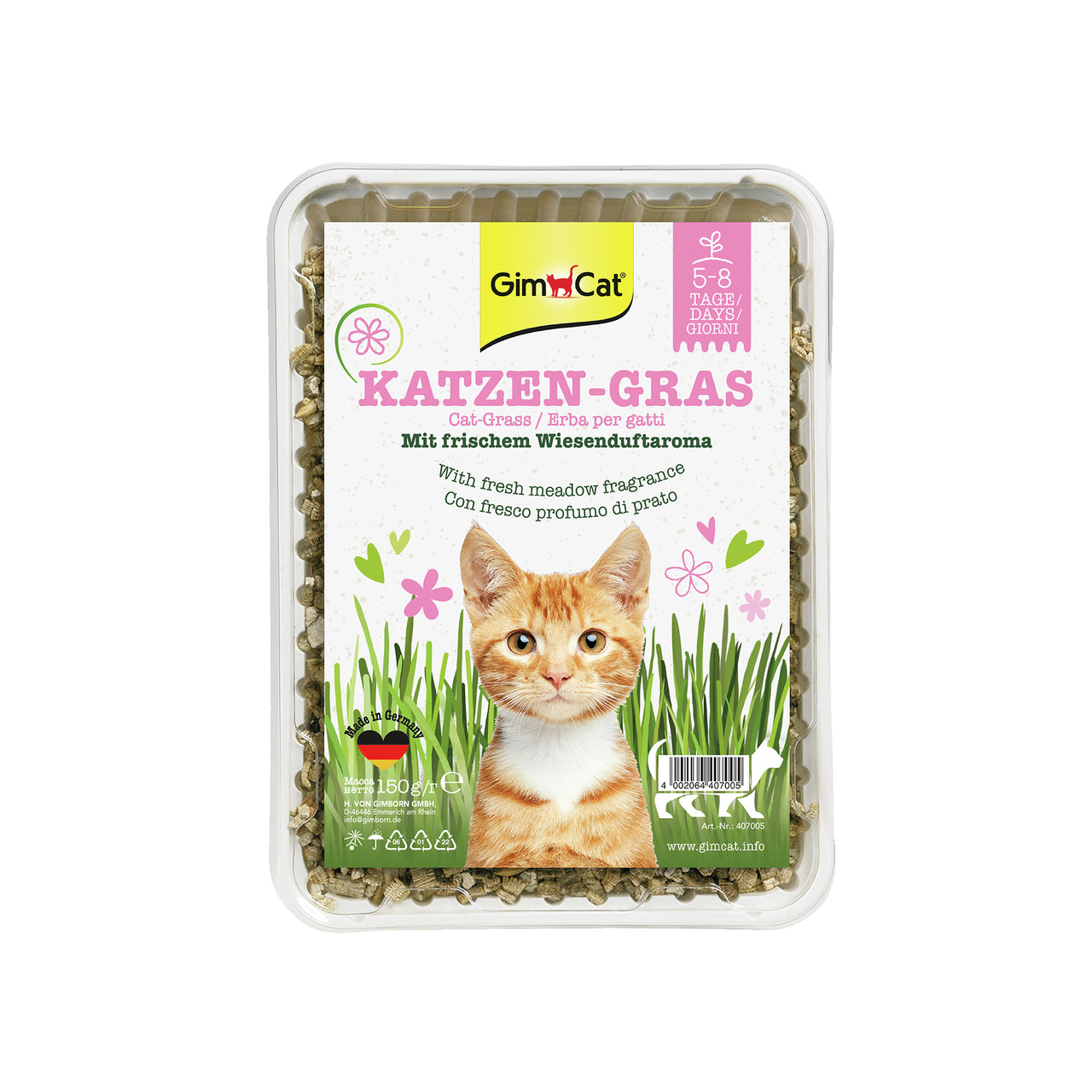 GimCat Katzengras Katzen Snack 150 g