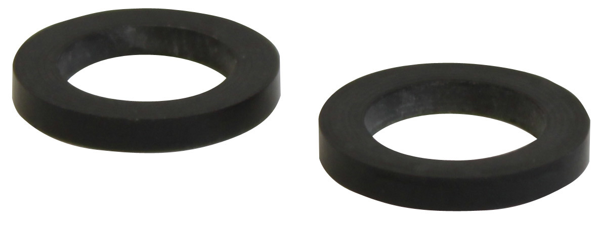 Dennerle Ersatz-Dichtungsringe, 2 Stk., für Aquarienfilter, schwarz, rund, flach, glatte Oberfläche, für Aquarienbesitzer.