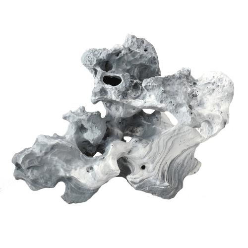 AQUA DELLA Aquarium-Deko, Felsformation, für Aquarienliebhaber, realistische Unterwasserlandschaft, Maße auf Bild erkennbar.