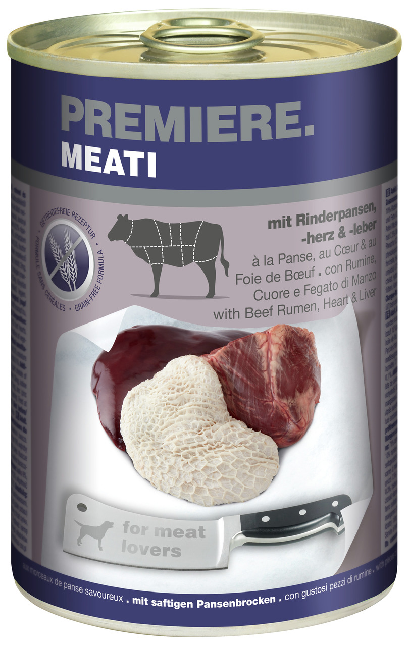 PREMIERE Meati Pansen, Herz und Leber 400 g