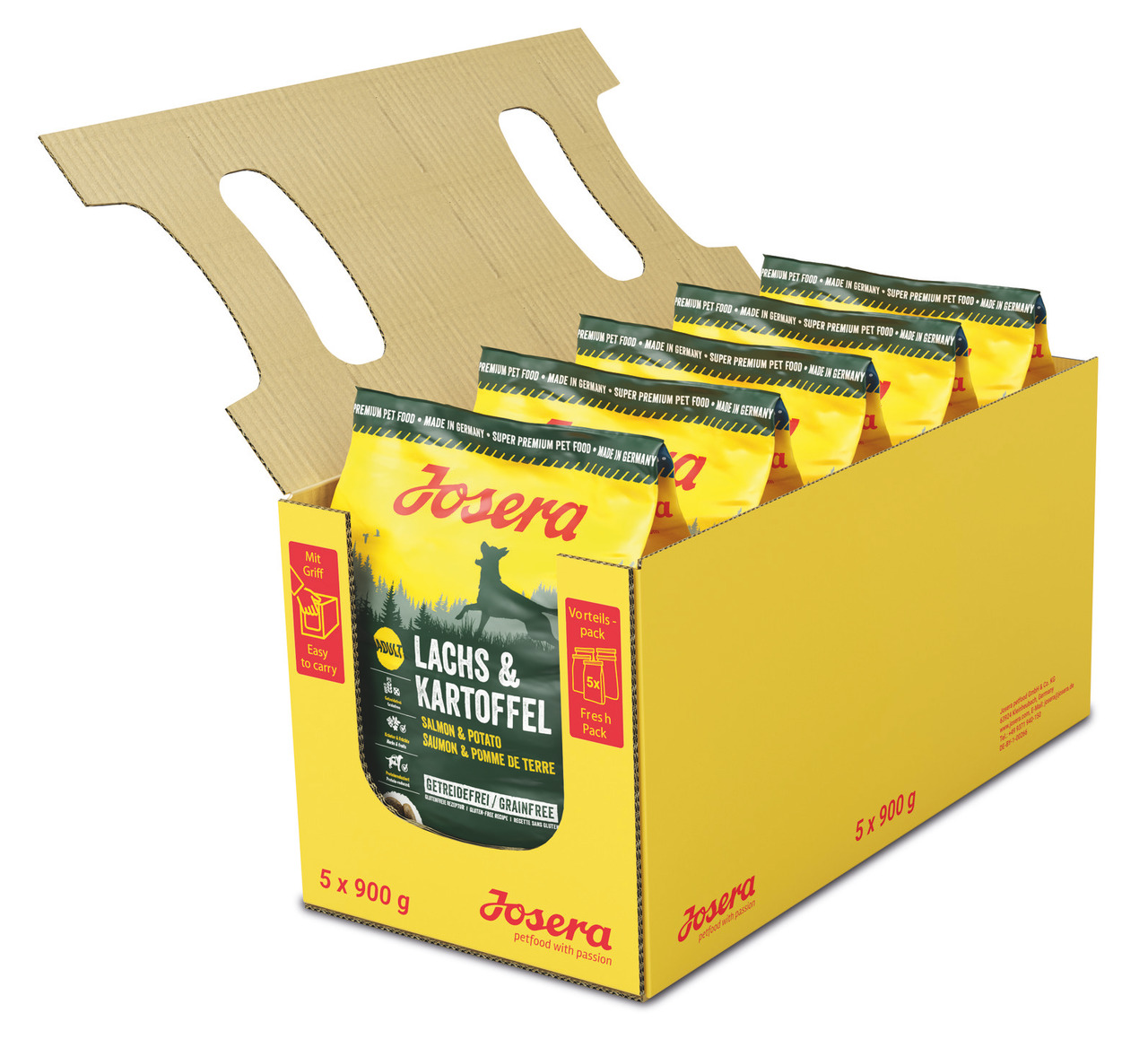Josera Lachs & Kartoffel 900g Hundetrockenfutter