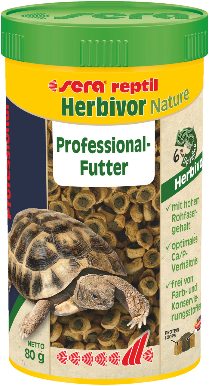 sera Reptil Prof. Herbivor Nature 250 Milliliter