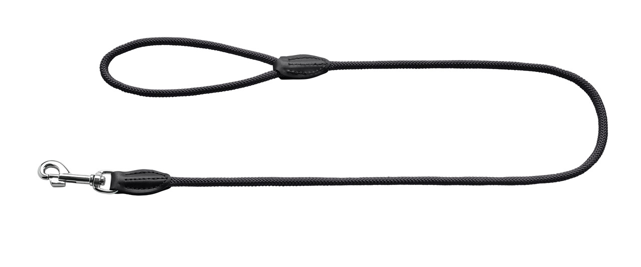 Hundeleine HUNTER Freestyle, Nylon, für Hunde aller Größen, mit Handschlaufe & Metallkarabiner, ideal für Spaziergänge & Training.