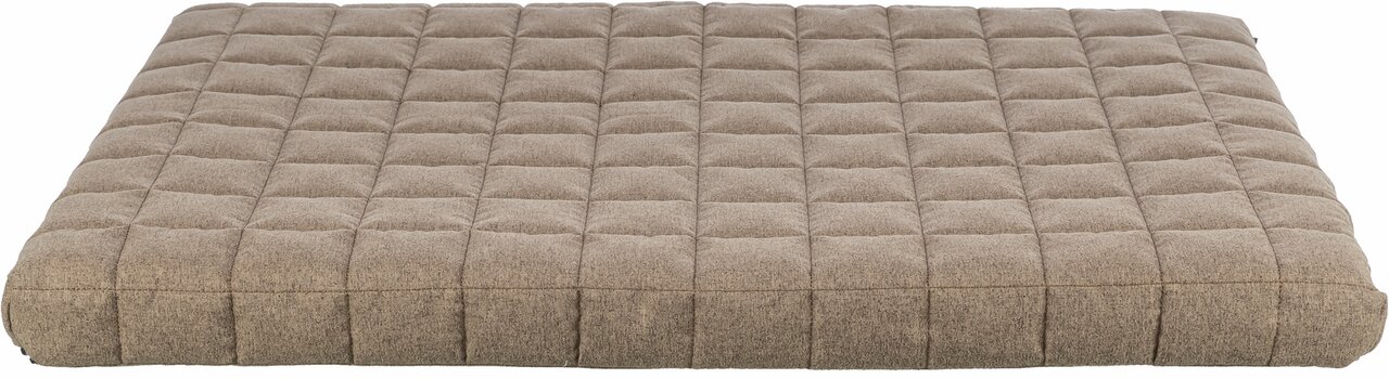 TRIXIE Hundematte, Zielgruppe: Hunde, beige, rechteckig, weich gepolstert, für Komfort und Entspannung, Größe erkennbar.
